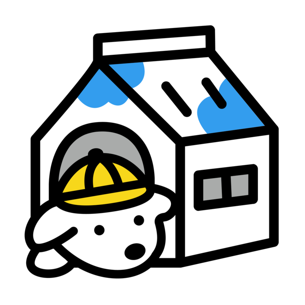 우유펫 로고
